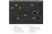EJIAYU Clevo P157SMA Ordinateur portable Clevo P157SMA sans OS