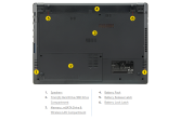EJIAYU Clevo W840SN Ordinateur portable Clevo W840SN sans OS