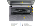 EJIAYU Clevo W671SZQ1 Ordinateur Clevo W671SZQ1