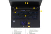 EJIAYU Clevo P177SM Ordinateur Clevo P177SM