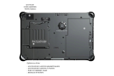 EJIAYU Tablette Durabook R11 ST Tablette tactile étanche eau et poussière IP66 - Incassable - MIL-STD 810H - MIL-STD-461G - Durabook R11