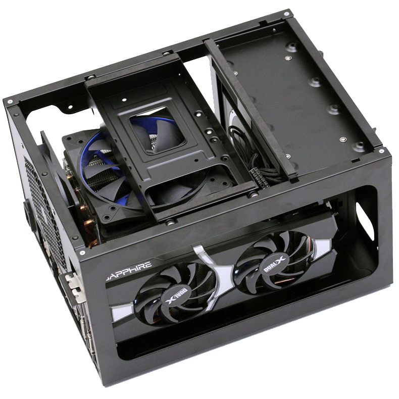 Icube 270 - Mini PC, mini ordinateur très compact, puissant et silencieux compatible Linux - Système de refroidissement - EJIAYU