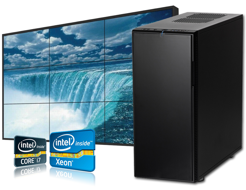 Jumbo 270 - PC fixe, PC industriel, ordinateur compatible Ubuntu, Debian, Fedora, Mint, Windows - Boîtier Fractal Define XL R2 Black Pearl - EJIAYU