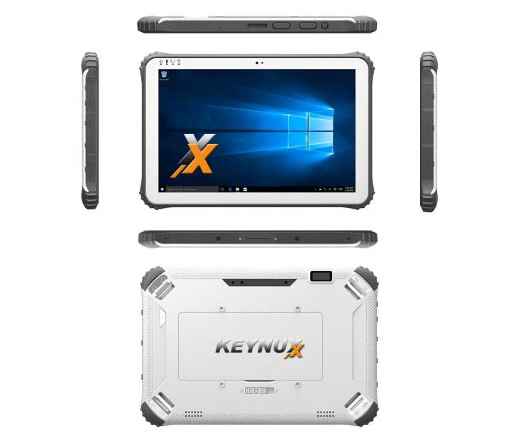 EJIAYU Tablette KX-12D Tablette tactile durcie militarisée IP65 incassable, étanche, très grande autonomie - KX-12K