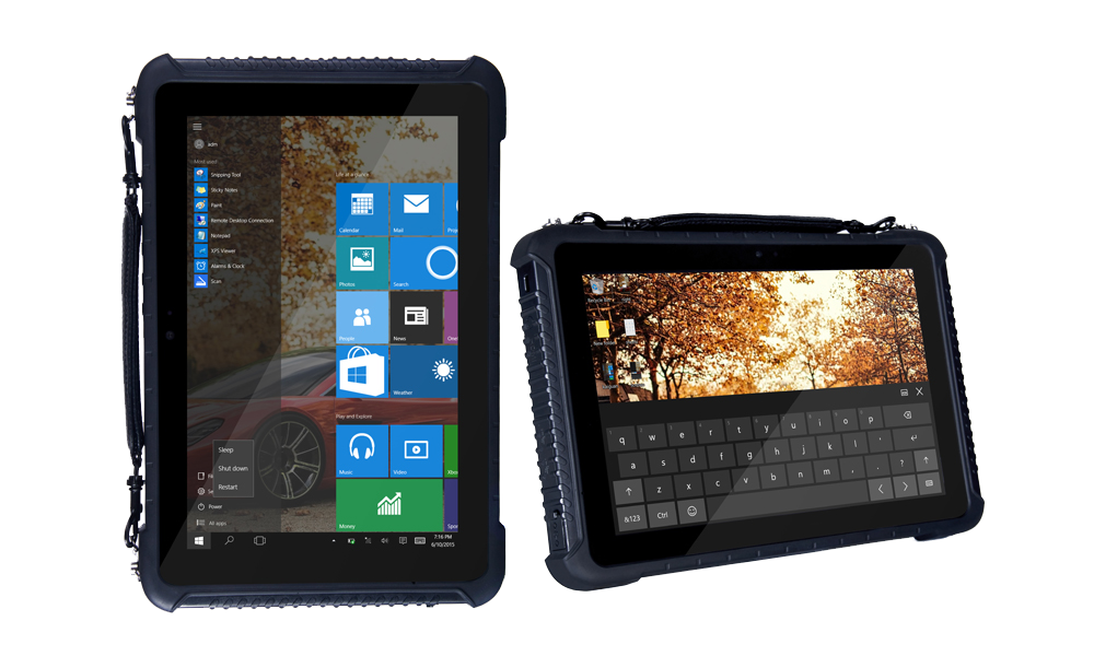 Tablette KX-10H - Tablette incassable, antichoc, étanche, écran tactile, très grande autonomie, durcie, militarisée IP65  - KX-10H - EJIAYU