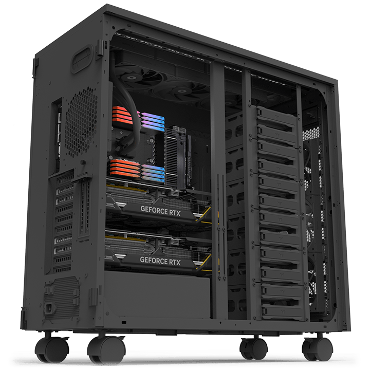EJIAYU Forensic 890 Assembleur français PC station de travail haut de gamme - Boîtier Forensic