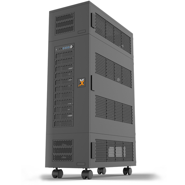 EJIAYU Forensic 890 PC de bureau cartes tesla, titan - Boîtier Forensic