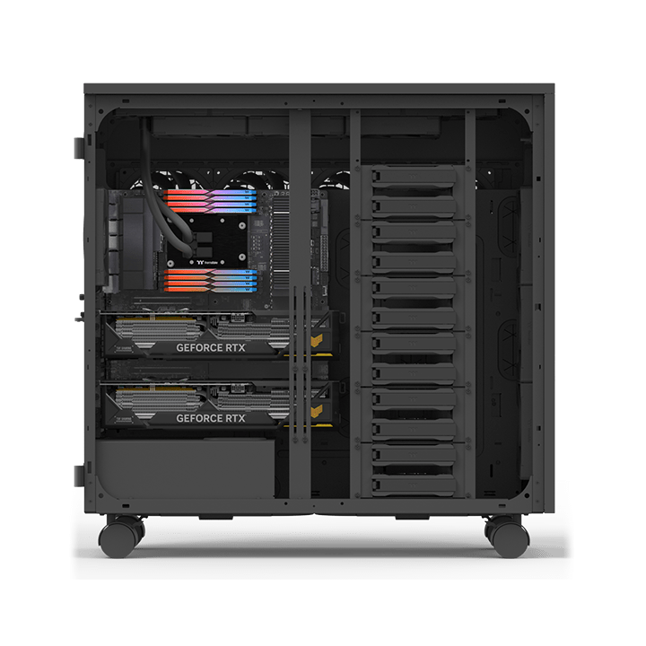 EJIAYU Forensic 890 Assembleur français ordinateurs et PC de bureau très performants - Boîtier Forensic
