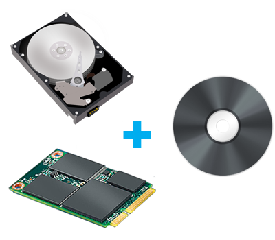 CLEVO N751WU - 1 ou 2 disques durs internes - EJIAYU