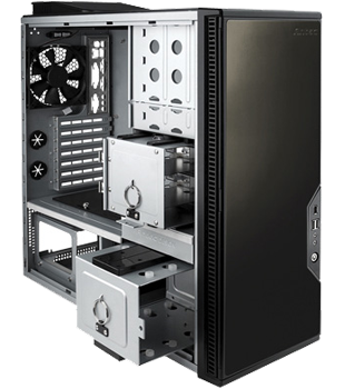 Enterprise 370 - Ordinateur PC très puissant, silencieux, certifié compatible linux - Système de refroidissement - EJIAYU