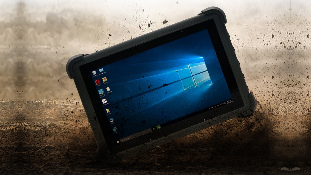 EJIAYU - Tablette KX-12R - tablettes tactiles très solides, incassables militarisés étanches - Compatibilité normes MIL et IP