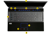 Clevo P180HM - Keynux Visio S7 Intel Core i7, 3 disques RAID, 2 GPU en SLI