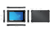 EJIAYU Tablet KX-8D Tablette incassable, antichoc, étanche, écran tactile, très grande autonomie, durcie, militarisée IP65  - KX-8J