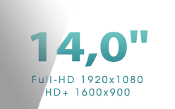EJIAYU - CLEVO W840SN - Ecran de très haute qualité zéro pixel défectueux